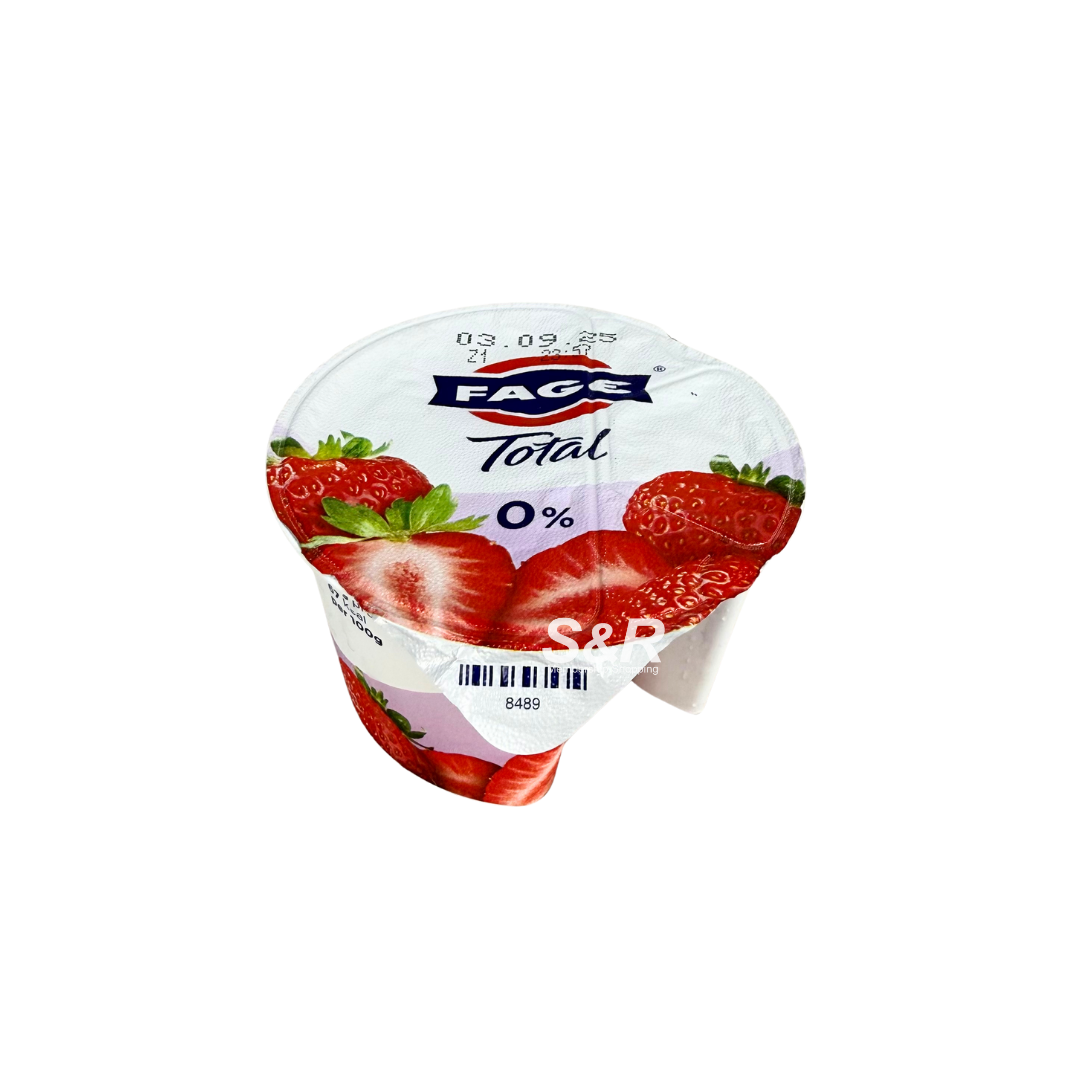 Fage Total 0% Fat Strawberry Flavored Greek Yogurt 150g